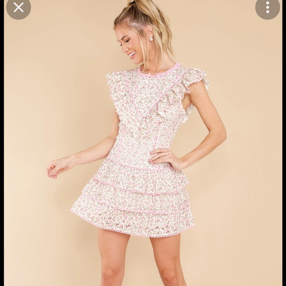 loveshack fancy lunetta dress